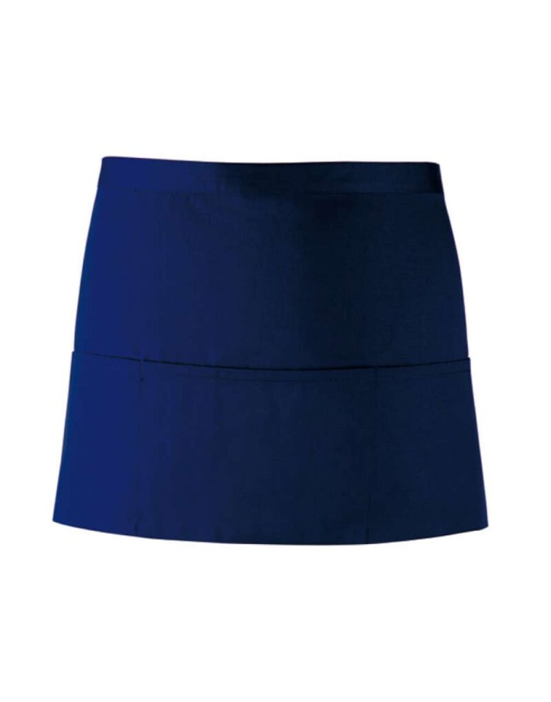 pr155-navy-a1 Premier COLOURS COLLECTION’ THREE POCKET APRON - Μπλε μαρίν