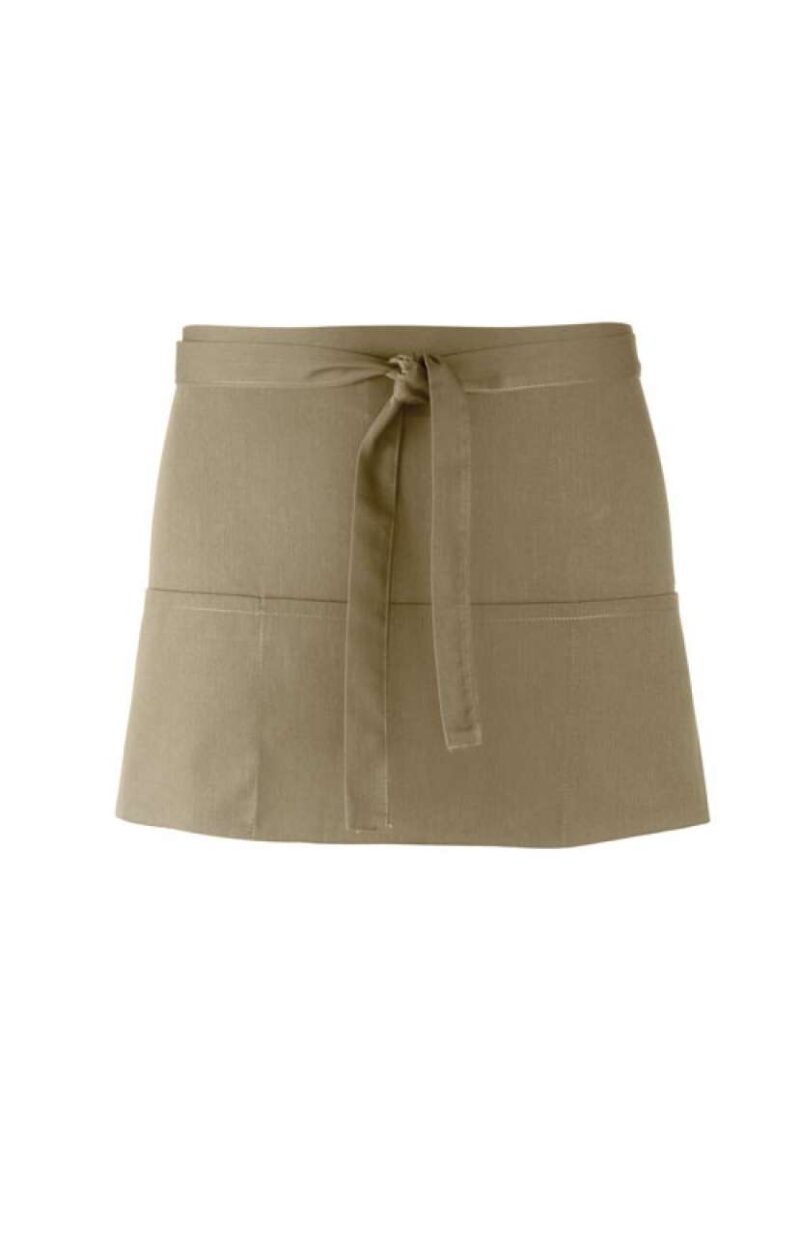 pr155-olive-a1 Premier COLOURS COLLECTION’ THREE POCKET APRON - πράσινο φασκόμηλου
