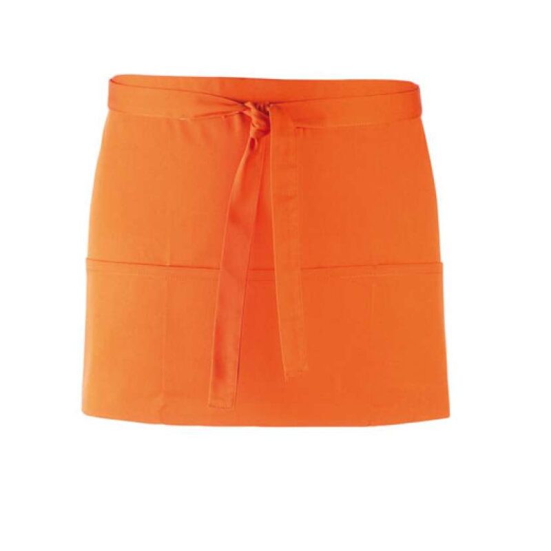 Premier COLOURS COLLECTION’ THREE POCKET APRON - πορτοκαλί