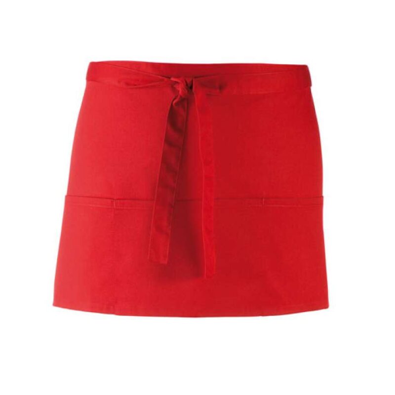 Premier COLOURS COLLECTION’ THREE POCKET APRON - Κόκκινο