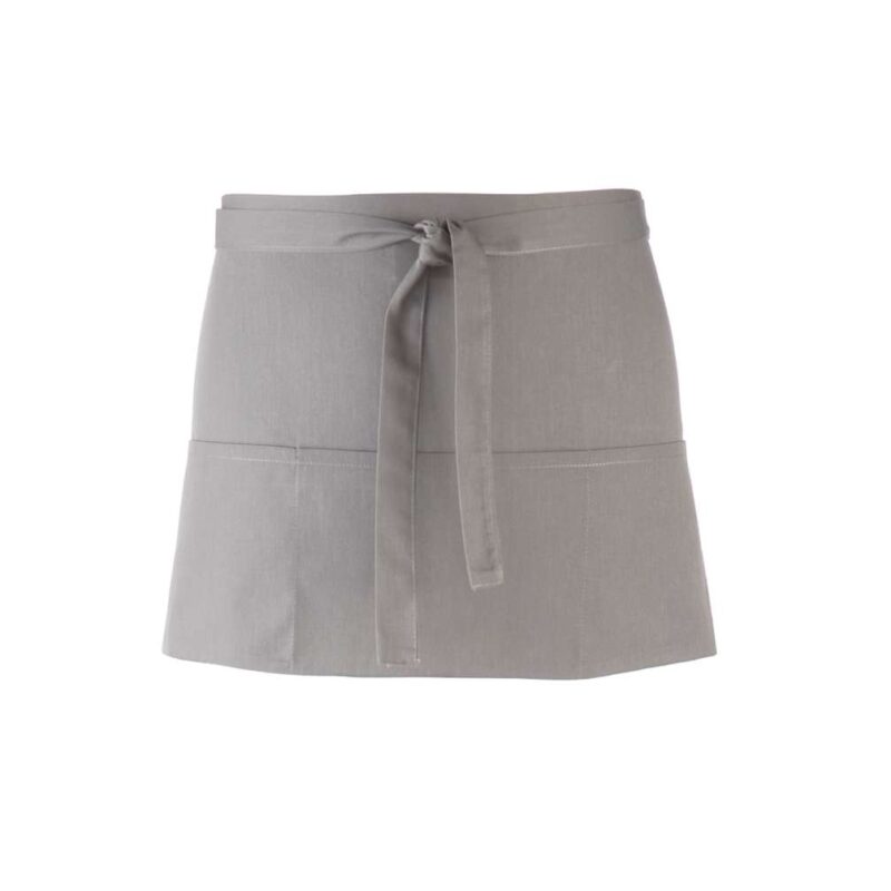 Premier COLOURS COLLECTION’ THREE POCKET APRON - ασημί