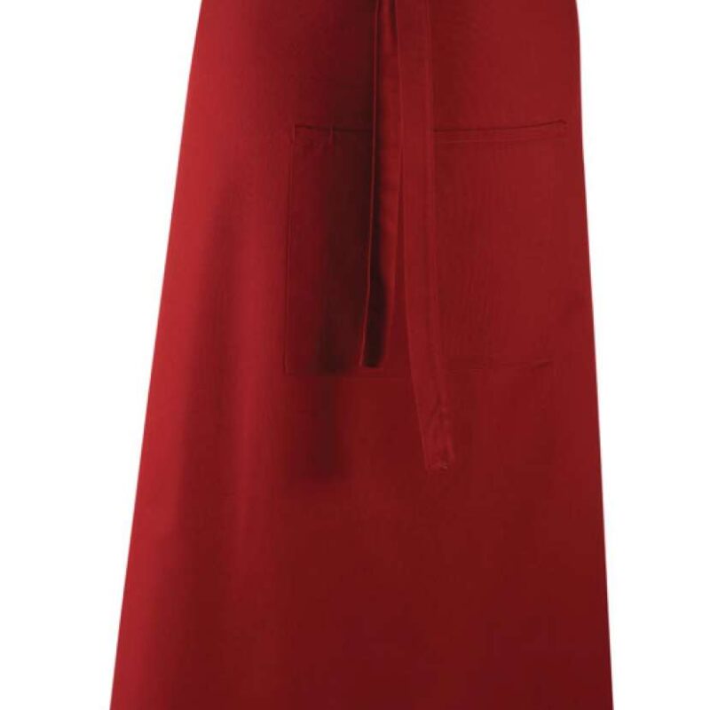 Premier 'COLOURS COLLECTION’ BAR APRON WITH POCKET - μπορντό