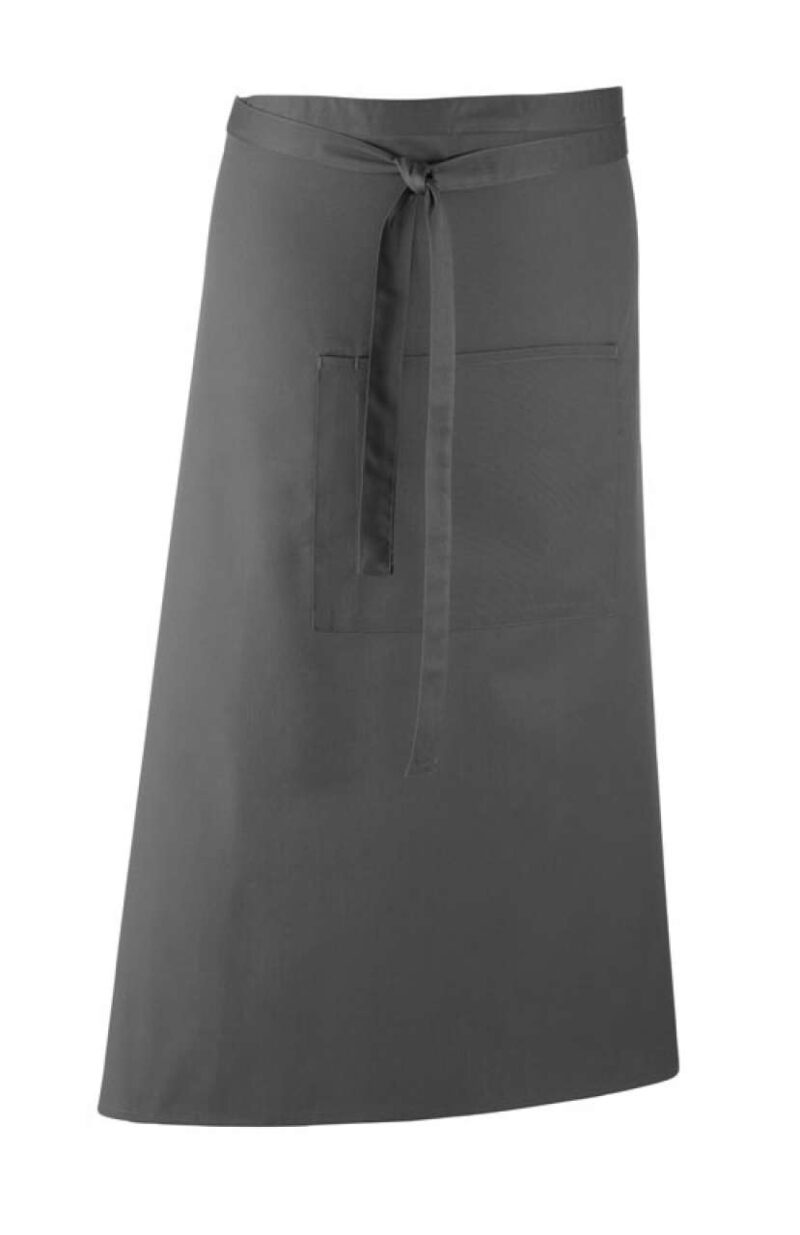 Premier 'COLOURS COLLECTION’ BAR APRON WITH POCKET - Σκούρο Γκρι