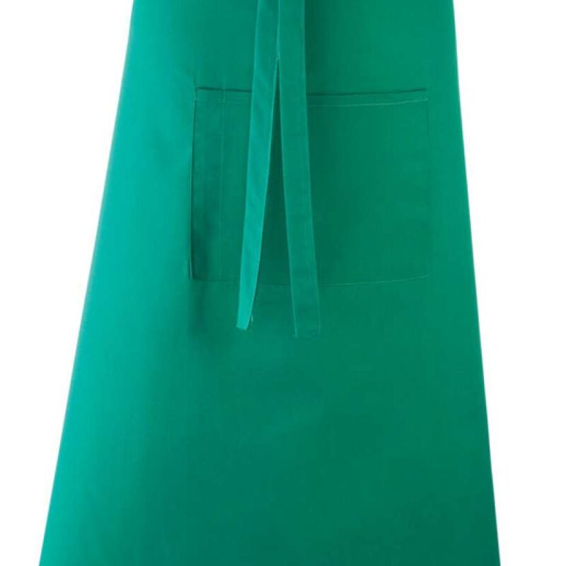 pr158-emerald-a1 Premier 'COLOURS COLLECTION’ BAR APRON WITH POCKET - Σμαραγδί
