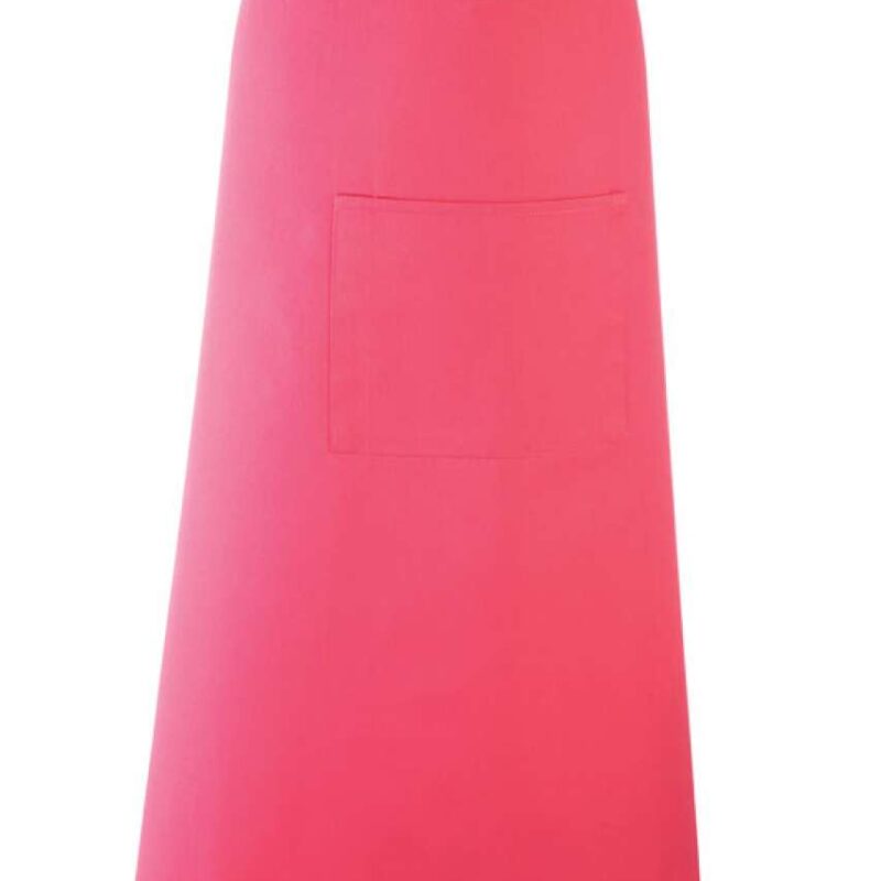 pr158-fuchsia-a1 Premier 'COLOURS COLLECTION’ BAR APRON WITH POCKET - Φούξια