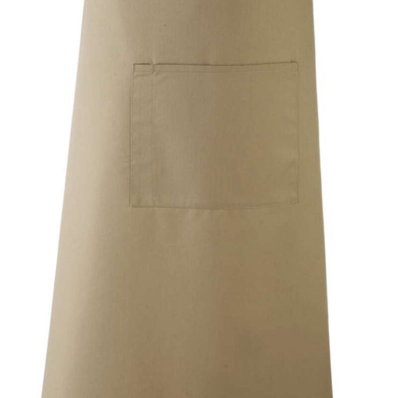 Premier 'COLOURS COLLECTION’ BAR APRON WITH POCKET - Λαδί