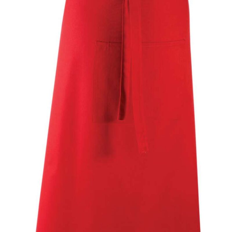Premier 'COLOURS COLLECTION’ BAR APRON WITH POCKET - Κόκκινο