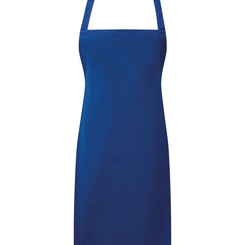 pr165-royal-a1 Premier 'ESSENTIAL' BIB APRON - 65% Πολυεστέρας/35% Βαμβάκι