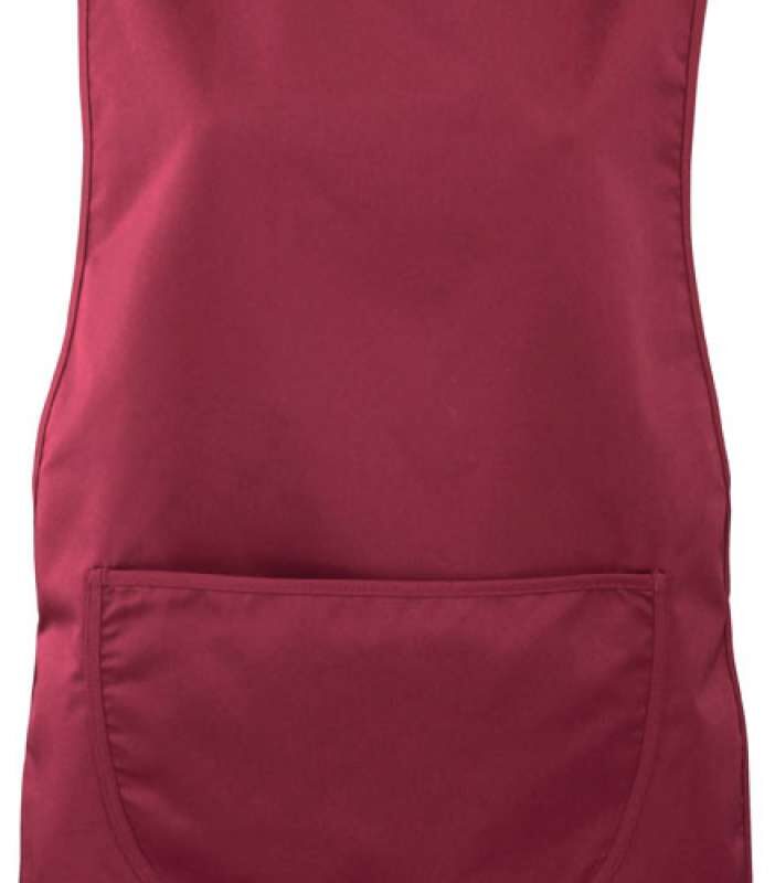 pr171-burgundy-a1 Premier WOMEN'S POCKET TABARD - μπορντό