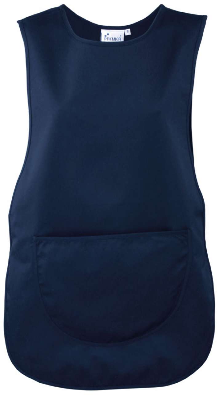 pr171-navy-a1 Premier WOMEN'S POCKET TABARD - Μπλε μαρίν