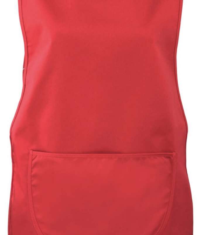 pr171-red-a1 Premier WOMEN'S POCKET TABARD - Κόκκινο