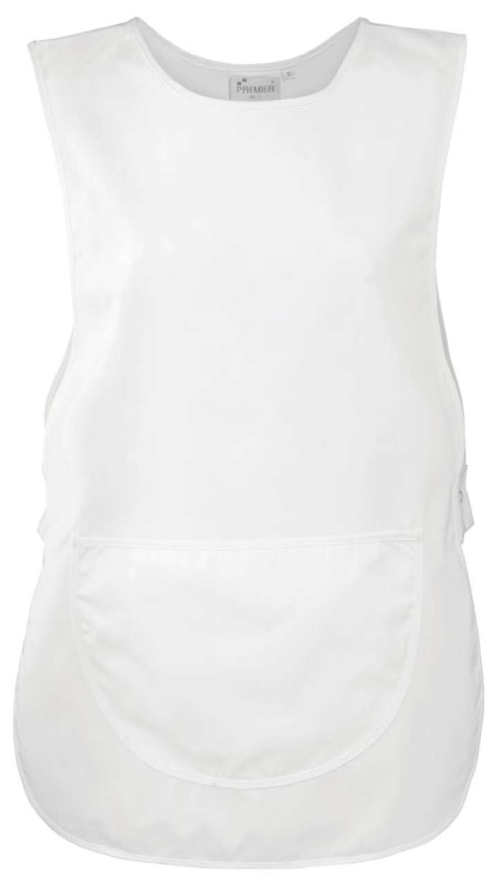 Premier WOMEN'S POCKET TABARD - Λευκό