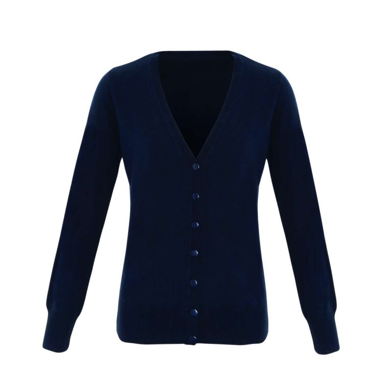 pr402-navy-a1 Premier CARDIGAN WOMEN ACRYLIC ESSENTIAL - Μπλε μαρίν