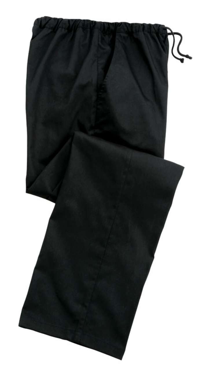 pr553-black-a1 Premier `ESSENTIAL` `TROUSERS` του/της `CHEF` - Μαύρο και Λευκό Καρό