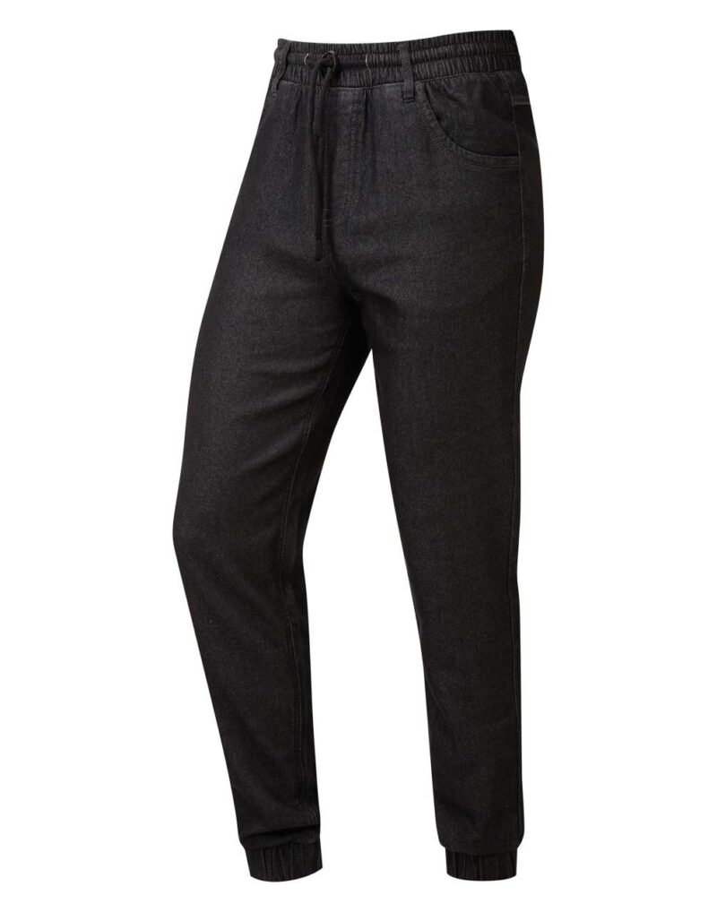 pr556-black_denim-a3 Premier `'ARTISAN' JOGGING της CHEF TROUSERS` - Μαύρο Τζιν