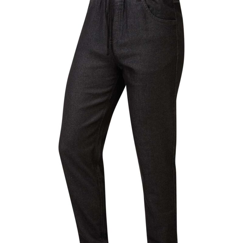 pr556-black_denim-a3 Premier `'ARTISAN' JOGGING της CHEF TROUSERS` - Μαύρο Τζιν