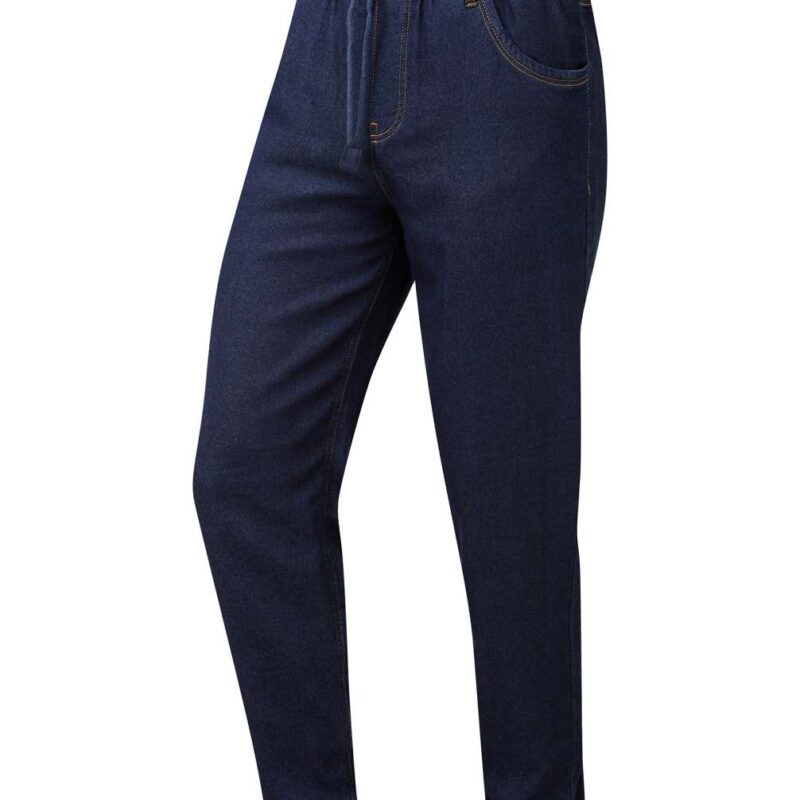 pr556-indigo_denim-a3 Premier `'ARTISAN' JOGGING της CHEF TROUSERS` - ίντιγκο τζιν
