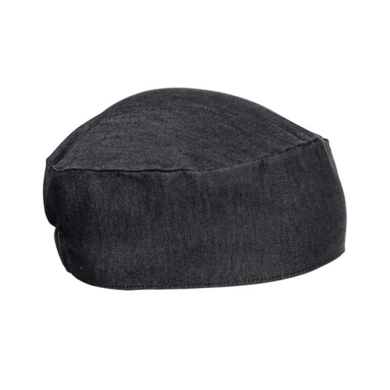pr653-black_denim-a1 Premier SOL'S CHEF CAP - 60% Cotton/40% Polyester