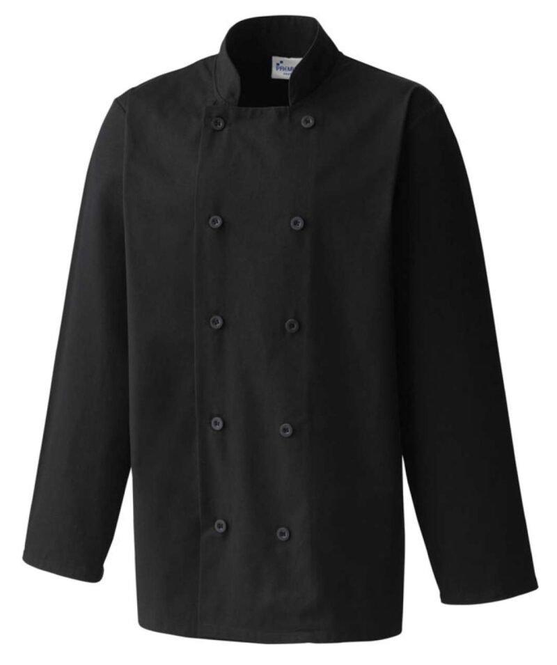 Premier LONG SLEEVE CHEF’S JACKET - Μαύρο