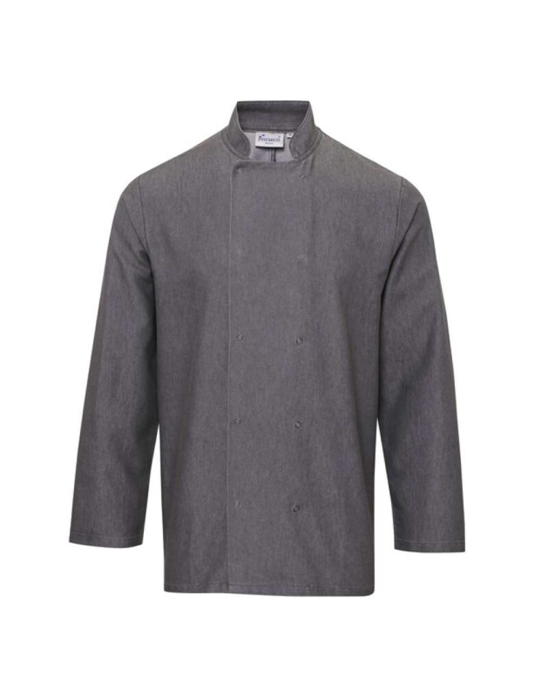 Premier JACKET DENIM της CHEF - Γκρι Τζιν