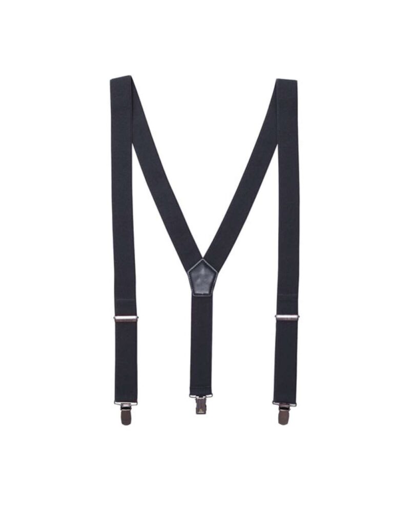 pr701-steel-a1 Premier CLIP-ON TROUSER SUSPENDERS/BRACES SUSPENDERS - Ατσάλι