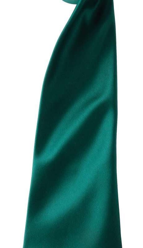 Premier COLOURS COLLECTION SATIN TIE - πράσινο μπουκάλι