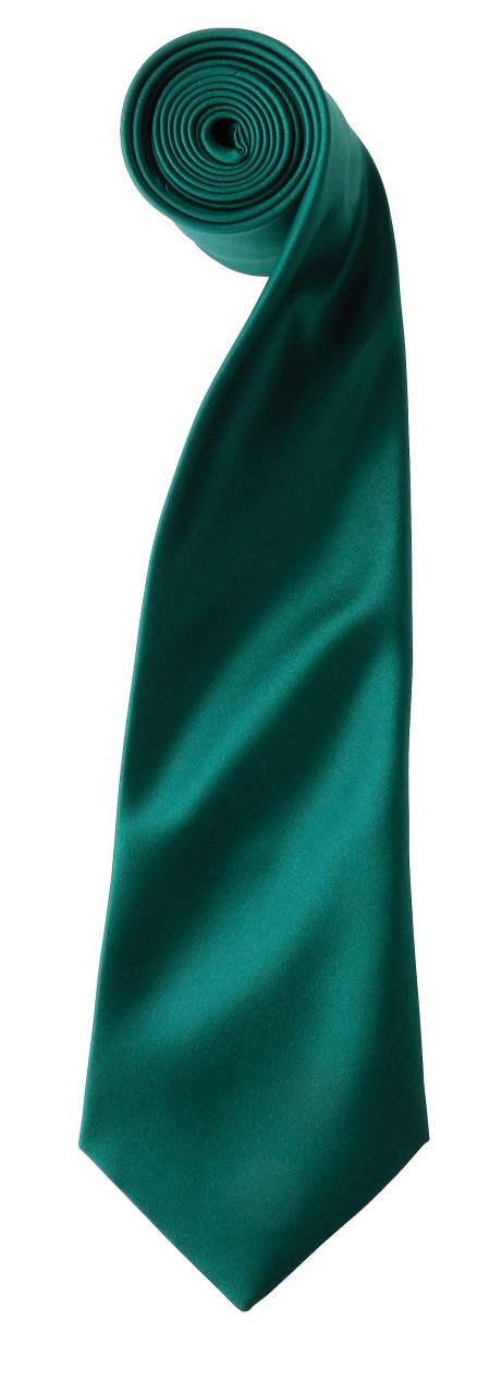 Premier COLOURS COLLECTION SATIN TIE - πράσινο μπουκάλι