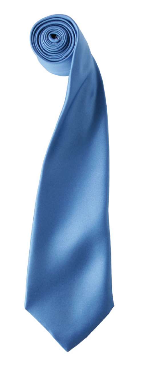 Premier COLOURS COLLECTION SATIN TIE - Μεσαίο Μπλε