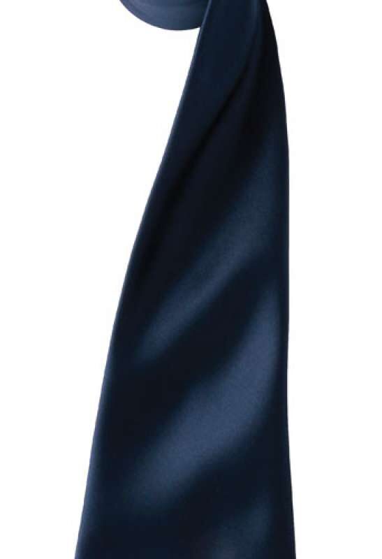Premier COLOURS COLLECTION SATIN TIE - Μπλε μαρίν