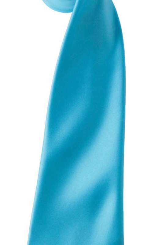 pr750-turquoise-a1 Premier COLOURS COLLECTION SATIN TIE - Τυρκουάζ
