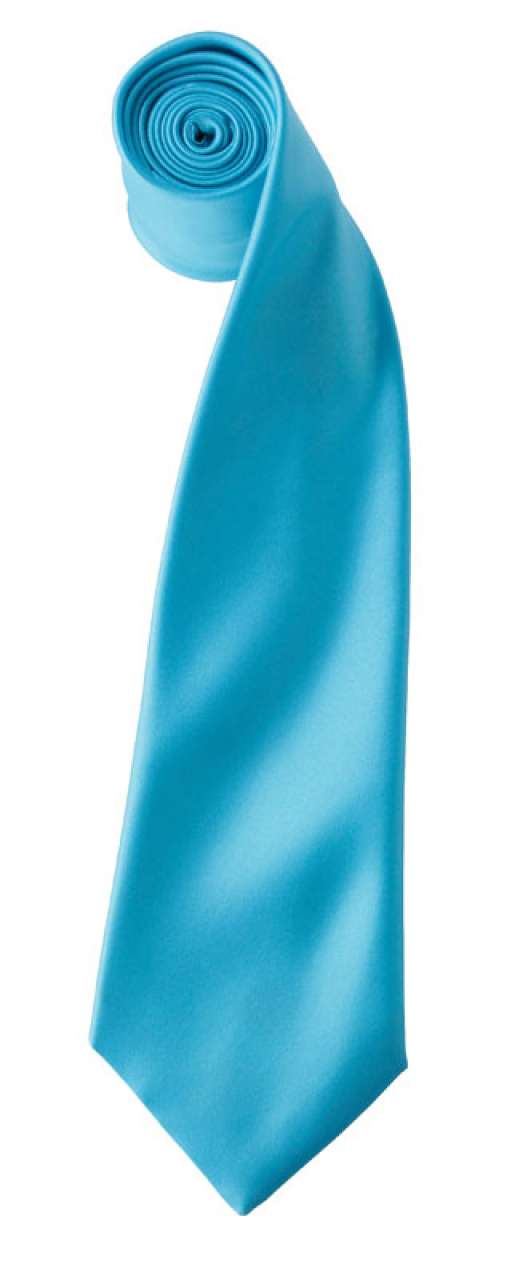 pr750-turquoise-a1 Premier COLOURS COLLECTION SATIN TIE - Τυρκουάζ