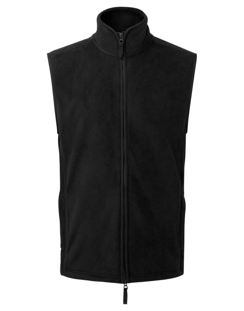 pr803-black_black-a1 Premier MEN 'ARTISAN' FLEECE GILET - Μαύρο/Μαύρο