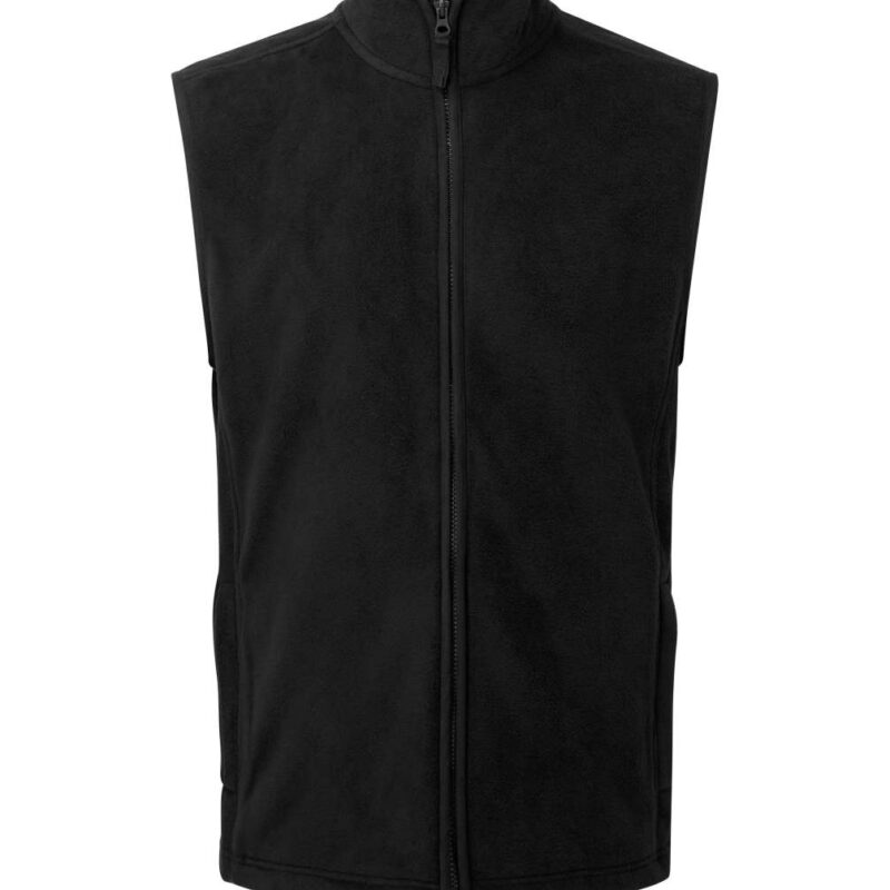 Premier MEN 'ARTISAN' FLEECE GILET - Μαύρο/Μαύρο