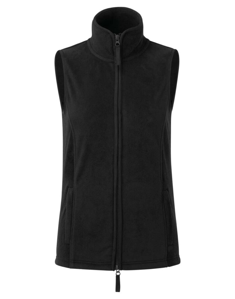 pr804-black_black-a1 Premier SOL'S ARTISAN FLEECE WOMEN GILET - Μαύρο/Μαύρο