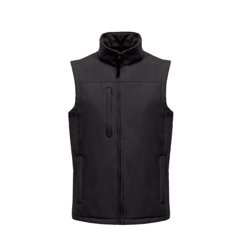 re788-all_black-a1 Regatta FLUX - SOFTSHELL BODYWARMER - Ολόμαυρο
