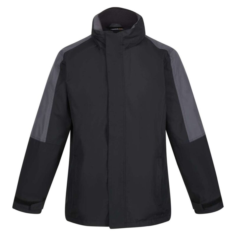 retra130-black_seal_grey-a2 Regatta WATERPROOF'S DEFENDER III JACKET 3-IN-1 MEN - Μαύρο/Γκρι Φώκιας