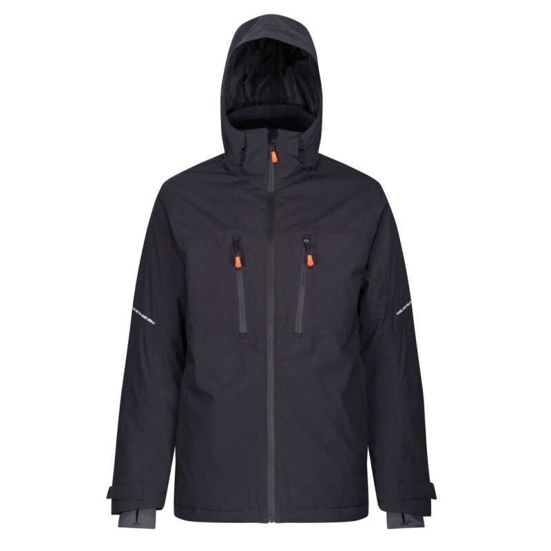 retra208-greyblack-a1 Regatta X-PRO MARAUDER III WATERPROOF INSULATED JACKET - Γκρι/Μαύρο