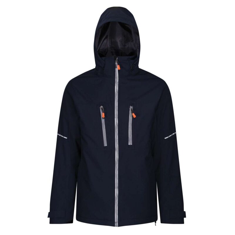 retra208-navy_grey-a1 Regatta X-PRO MARAUDER III WATERPROOF INSULATED JACKET - μπλε μαριν/γκρι