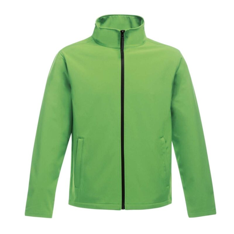 retra628-extreme_greenblack-a1 Regatta ABLAZE PRINTABLE SOFTSHELL MEN'S - Extreme Green/Black