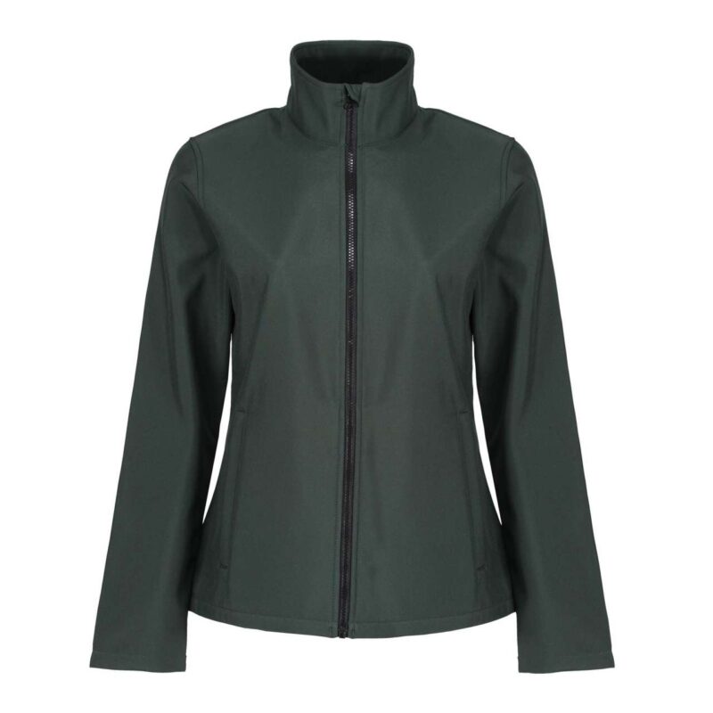retra629-dk_spruceblack-a1 Regatta SOFTSHELL PRINTABLE της ABLAZE WOMEN - Dk Spruce/Black