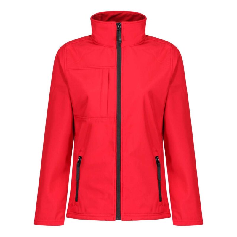 retra689-classic_red_black-a3 Regatta WOMEN'S OCTAGON II PRINTABLE 3 LAYER MEMBRANE SOFTSHELL - Κλασικό Κόκκινο/Μαύρο