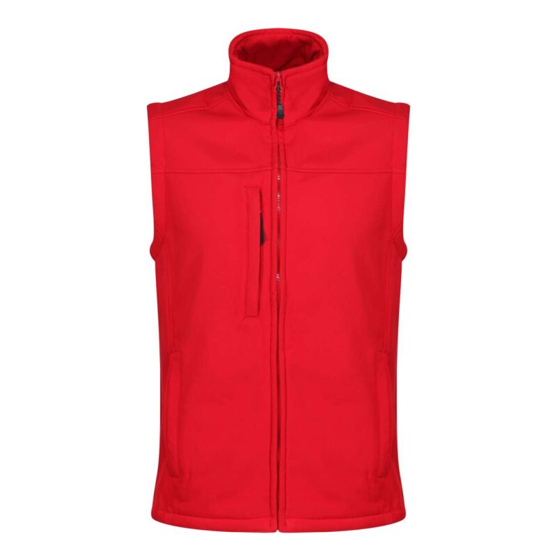 Regatta FLUX - SOFTSHELL BODYWARMER - Κλασικό Κόκκινο
