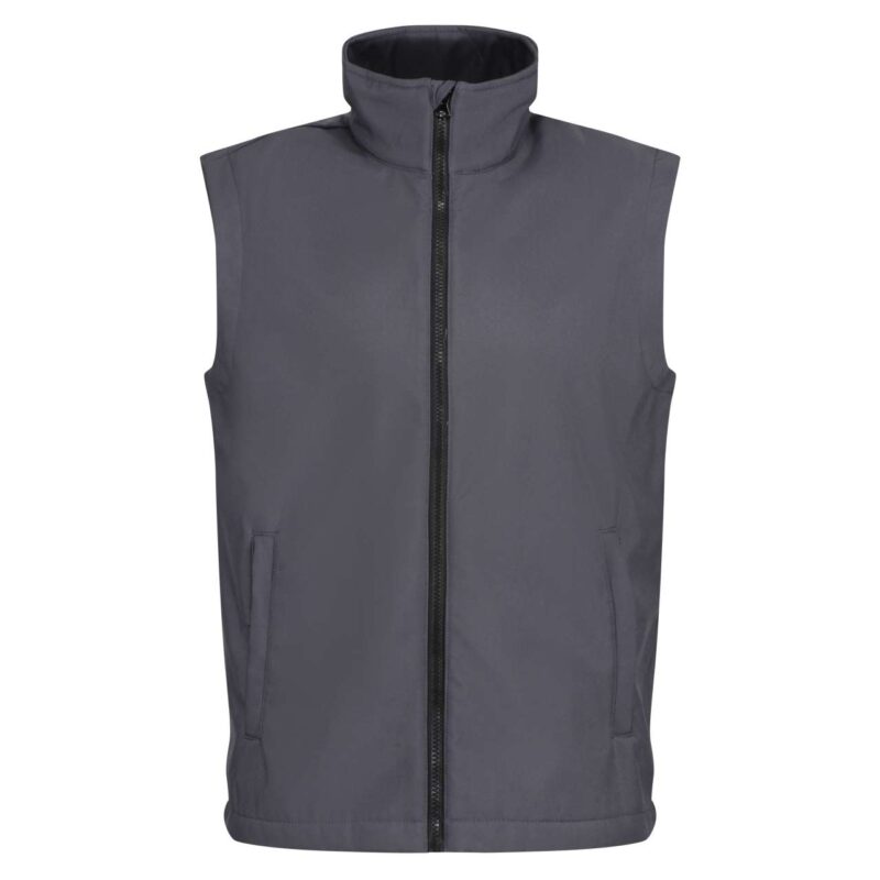 retra844-seal_grey_black-a1 Regatta BODYWARMER PRINTABLE SOFTSHELL ABLAZE - Γκρι φώκιας/Μαύρο