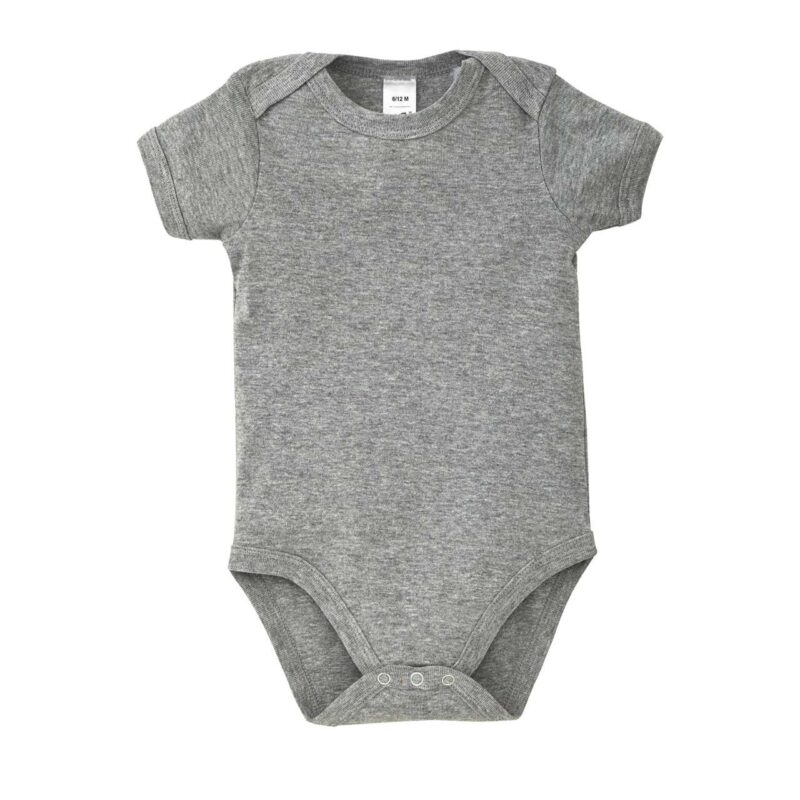 so00583-grey_melange-a2 SOL'S BAMBINO - BABY BODYSUIT - 85% Βαμβάκι/15% Βισκόζη