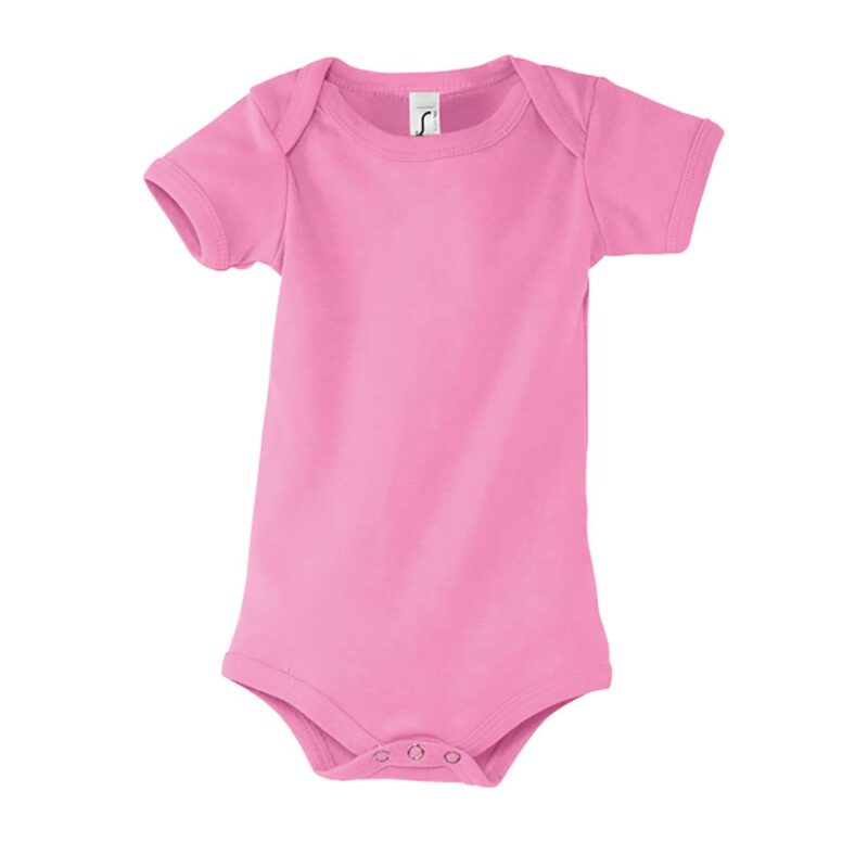 so00583-orchid_pink-a2 SOL'S BAMBINO - BABY BODYSUIT - Ροζ Ορχιδέας