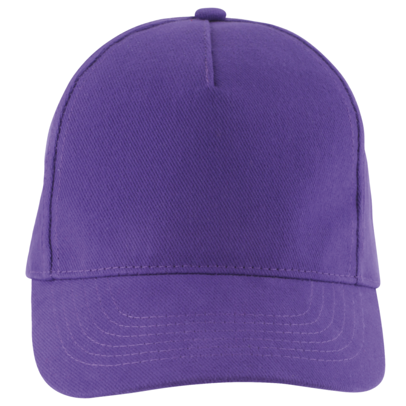 SOL'S BEACH 5 PANEL LONG CAP - Σκούρο μωβ