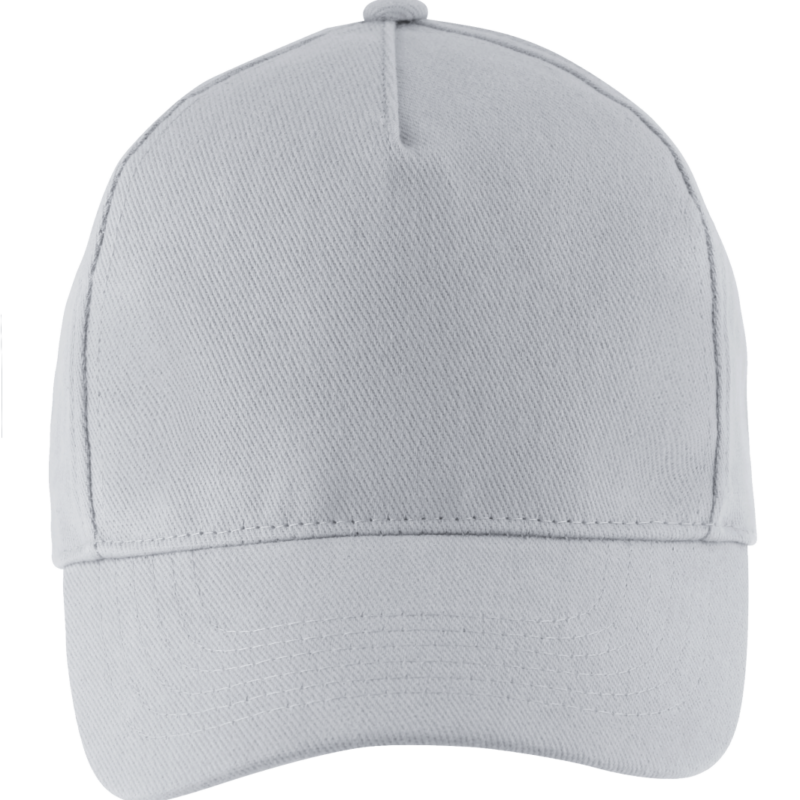 so00594-pure_grey-a1 SOL'S BEACH 5 PANEL LONG CAP - Καθαρό Γκρι