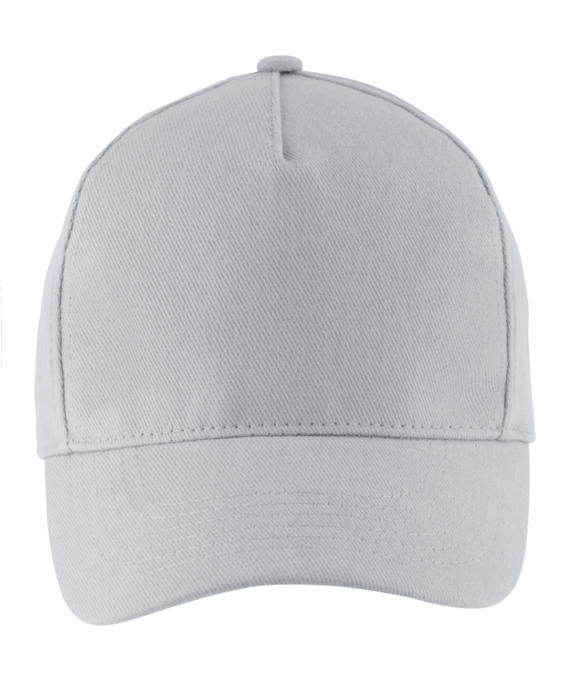 so00594-pure_grey-a1 SOL'S BEACH 5 PANEL LONG CAP - Καθαρό Γκρι