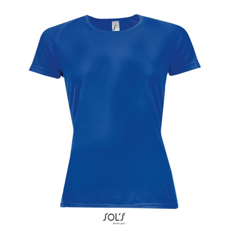 so01159-royal_blue-a1 SOL'S SPORTY WOMEN - RAGLAN SLEEVED T-SHIRT - Βασιλικό μπλε