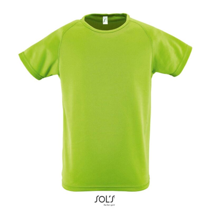 so01166-apple_green-a1 SOL'S SPORTY KIDS' - RAGLAN-SLEEVED T-SHIRT - Πράσινο μήλο